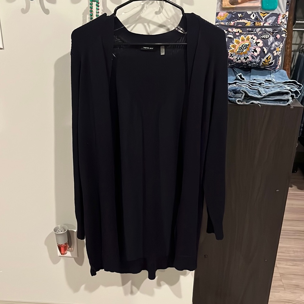 Navy Blue Cardigan